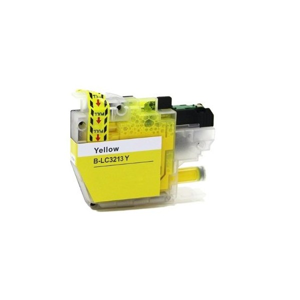 TINTEIRO COMPATIVEL C/ BROTHER LC3213 AMARELO