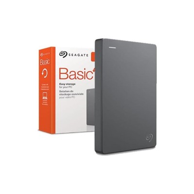 DISCO EXTERNO USB 3.0 SEAGATE BASIC 2.5" 4TB - PRATA
