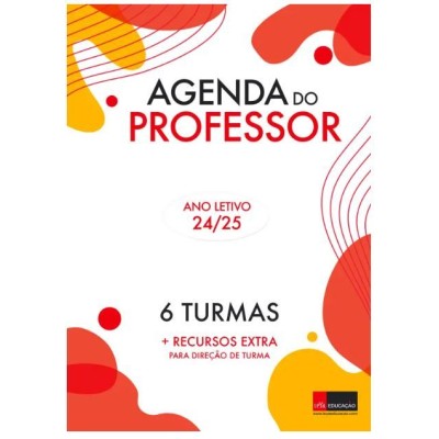 AGENDA DO PROFESSOR 6 TURMAS 2024/2025 
