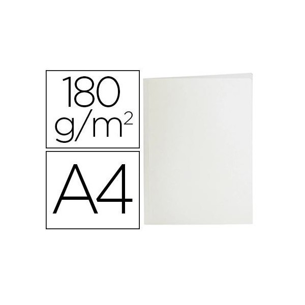PASTA CLASSIFICADOR LP EM CARTOLINA DE 180gr  A4 BRANCO