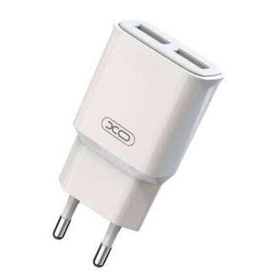 CARREGADOR P/ SMARTPHONE XO DUPLO USB 2.4A  S/ CABO 