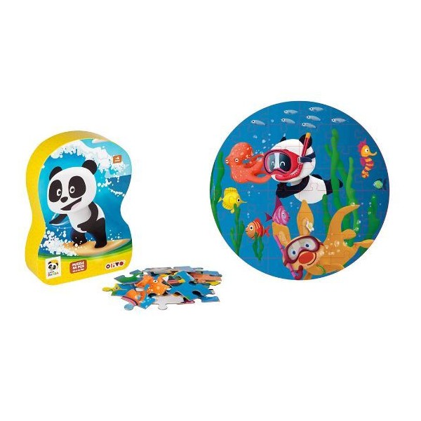 PUZZLE OLIVO 78 C/ 44 PEÇAS -  PANDA 