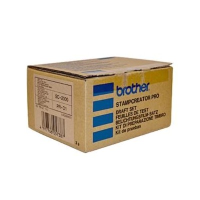 KIT DE 150 FOTOLITOS + FITA TERMICA + 9ROTULADORES LIMPEZA P/ BROTHER SC-2000USB
