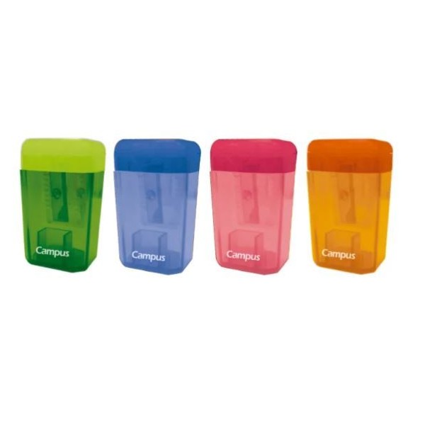 AFIA /APARA LAPIS CAMPUS PLASTICO C/DEPOSITO CORES SORTIDAS