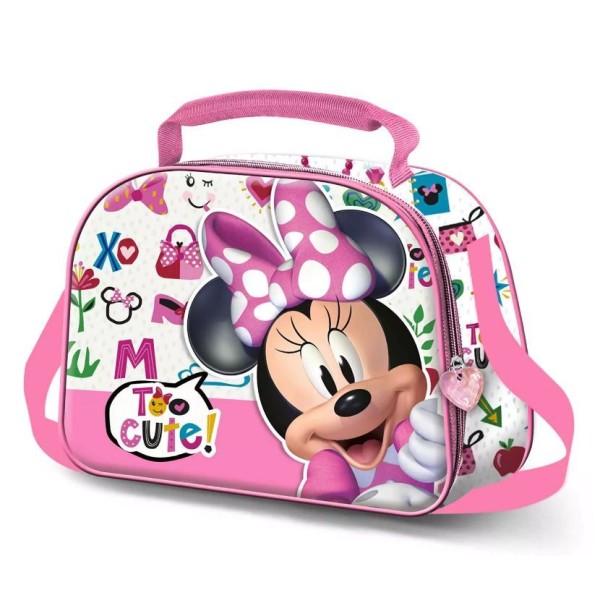 LANCHEIRA TERMICA DISNEY MINNIE MOUSE TOO CUTE 3D 2024