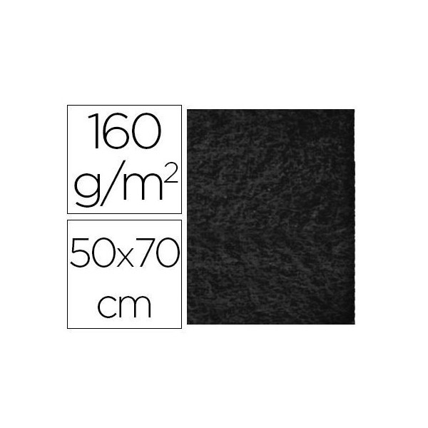 PLACA FELTRO 50x70cm 160gr/M2 PRETO