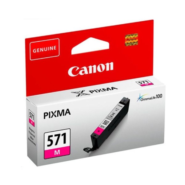 TINTEIRO CANON CLI-571 MAGENTA ORIGINAL