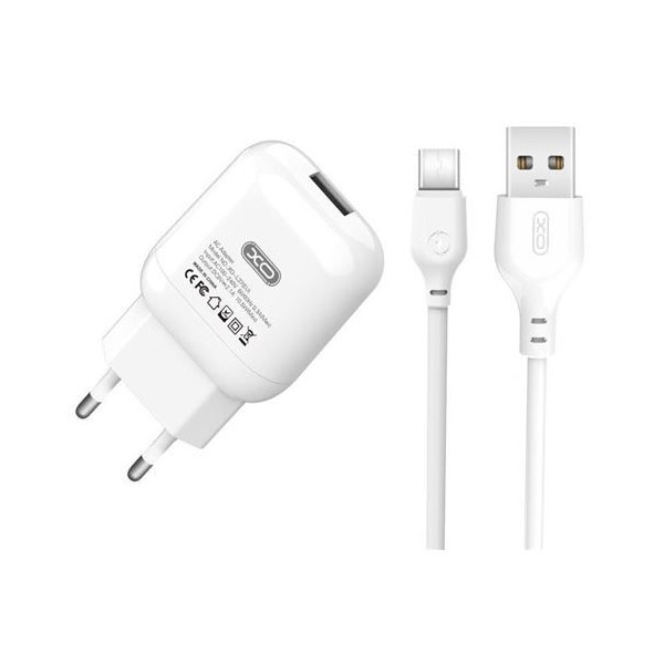 CARREGADOR P/ SMARTPHONE XO USB-C  C/ CABO USB 1MT