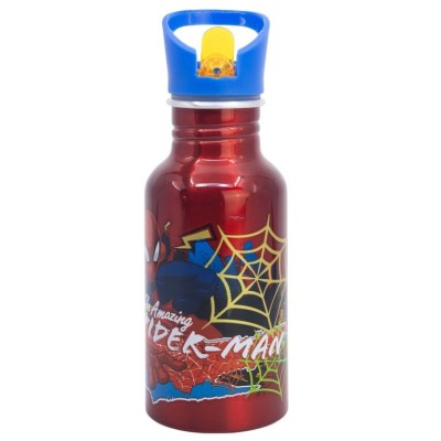 GARRAFA DE ALUMINIO MARVEL SPIDER-MAN MOVING TARGET 545ML