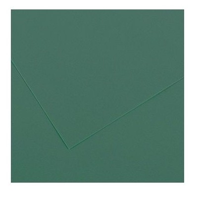 CARTOLINA 50x65cm 180/185gr. "CANSON" VERDE ESCURO AMAZONAS