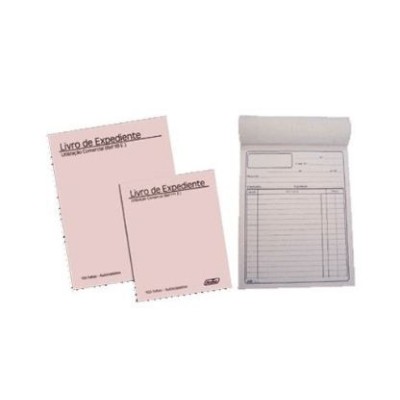 LIVRO EXPEDIENTE AUTOCOPIATIVO A5 100FLS
