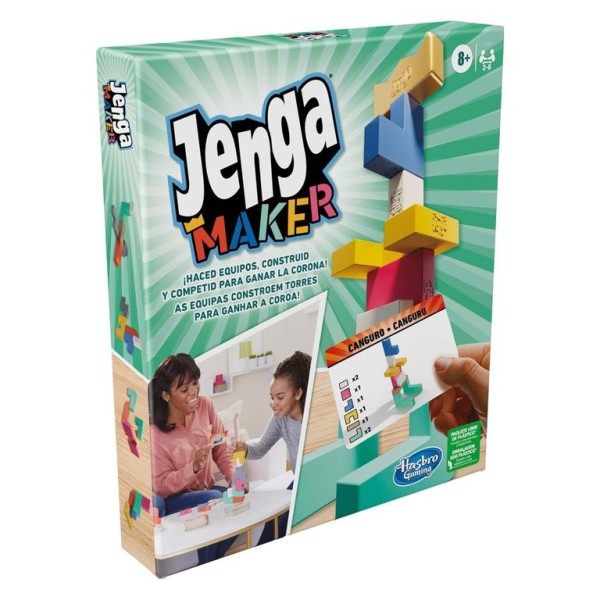 JOGO HASBRO GAMING JENGA MARKER