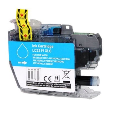 TINTEIRO COMPATIVEL C/ BROTHER LC3219XL CYAN