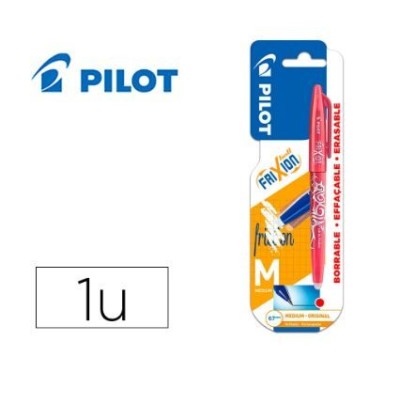 BLISTER C/ ESFEROGRAFICA PILOT FRIXION 0,7mm VERMELHO (TINTA APAGAVEL)