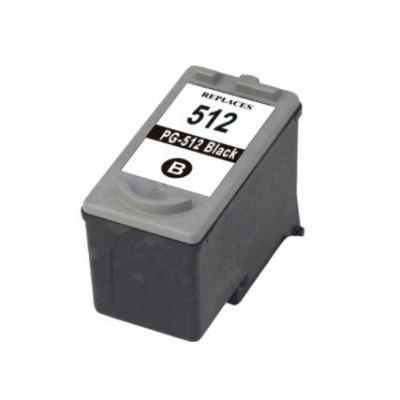 TINTEIRO COMPATIVEL C/ CANON PG512 PRETO