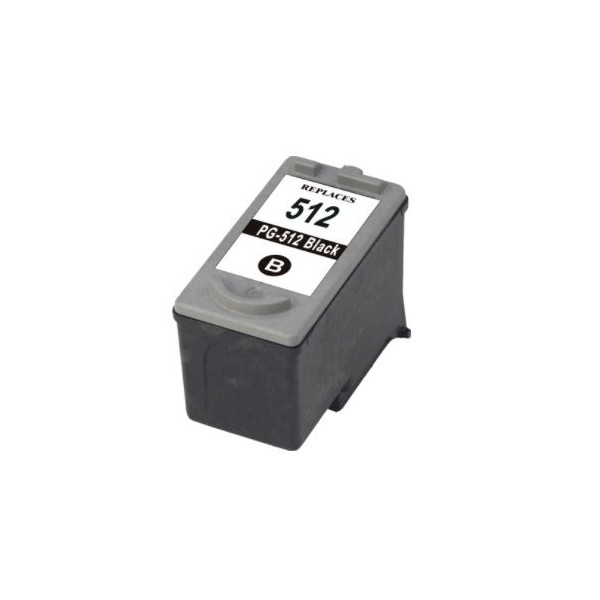 TINTEIRO COMPATIVEL C/ CANON PG512 PRETO