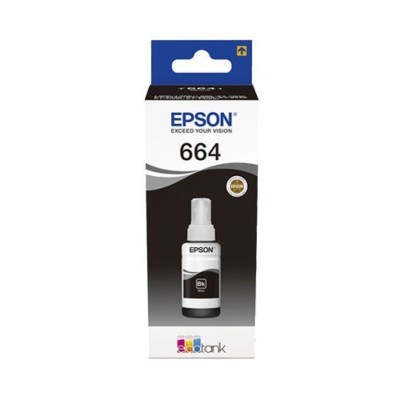 TINTEIRO EPSON T6641 PRETO 70ML ORIGINAL