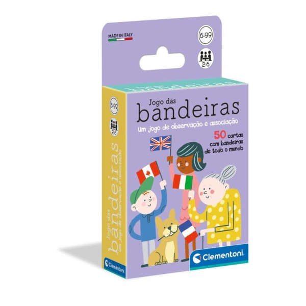 JOGO DE CARTAS BANDEIRAS CLEMENTONI