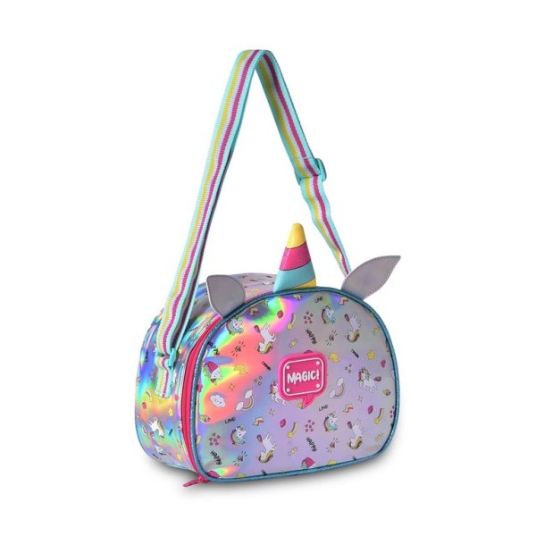 LANCHEIRA TERMICA CLIO UNICORNIO HOLOGRAFICO
