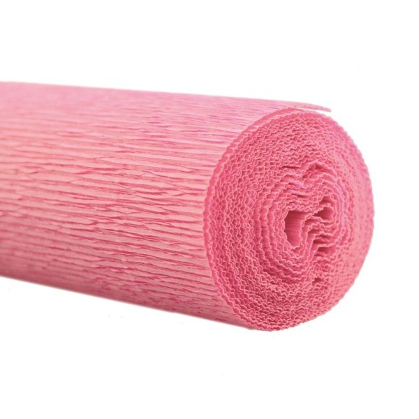 PAPEL CREPE CREPAO FLORISTA  0,50x2,5MT ROSA CLARO 717
