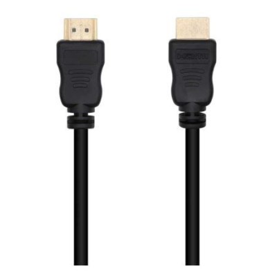CABO HDMI DOURADO MACHO / MACHO AISENS  V1.4  1.5MT -  PRETO