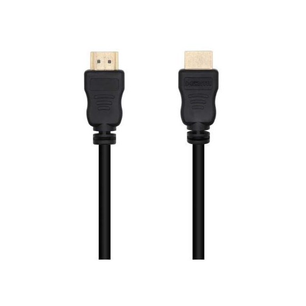 CABO HDMI DOURADO MACHO / MACHO AISENS  V1.4  1.5MT -  PRETO