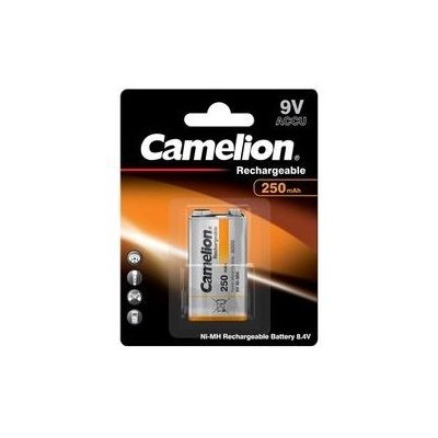 PILHA CAMILION 6F22/9V NIMH 250MAH