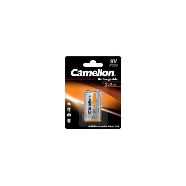 PILHA CAMILION 6F22/9V NIMH 250MAH