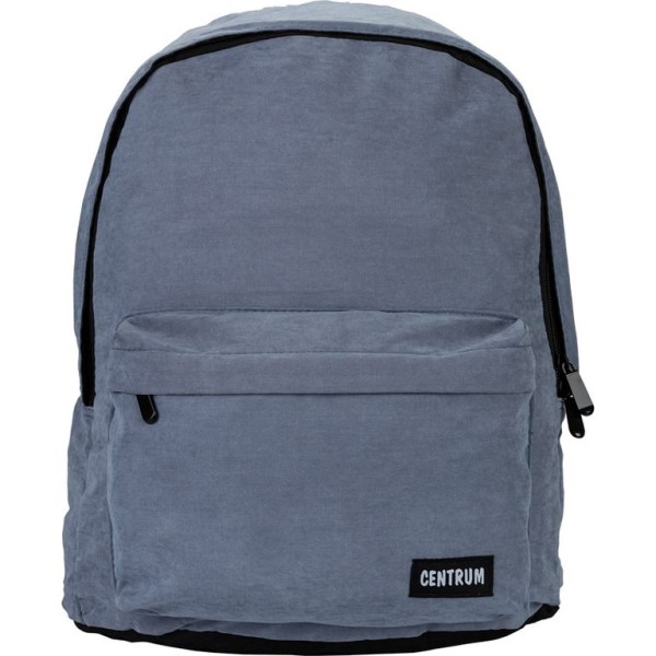 MOCHILA ESCOLAR CENTRUM CINZA