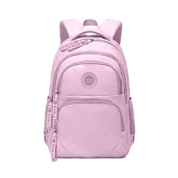 MOCHILA ESCOLAR AMBAR MOONFLOWER CAMPUS CANDY ROSE 2025