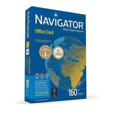PAPEL FOTOCOPIA NAVIGATOR A3 160gr. 250FLS