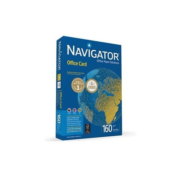 PAPEL FOTOCOPIA NAVIGATOR A3 160gr. 250FLS