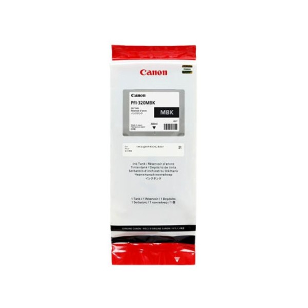 TINTEIRO CANON PFI320 MATE PRETO 300ML ORIGINAL