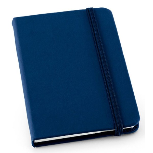 BLOCO NOTAS A6 MEYER LISO 80FL C/ ELASTICO AZUL