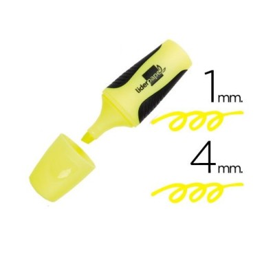 MARCADOR FLUORESCENTE "MINI" QC AMARELO