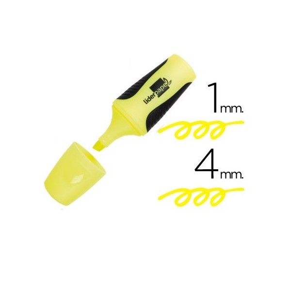 MARCADOR FLUORESCENTE "MINI" QC AMARELO