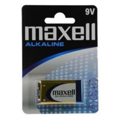 PILHA ALCALINA MAXELL 6LR61 - 9V
