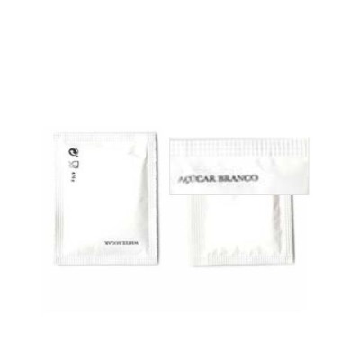 CAIXA C/ 1250 x SAQUETAS / PACOTES AÇUCAR BRANCO 4gr.