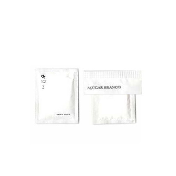 CAIXA C/ 1250 x SAQUETAS / PACOTES AÇUCAR BRANCO 4gr.