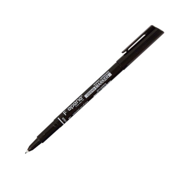 MARCADOR ACETATO PERMANENTE EPENE PT FINA 0.6mm - PRETO