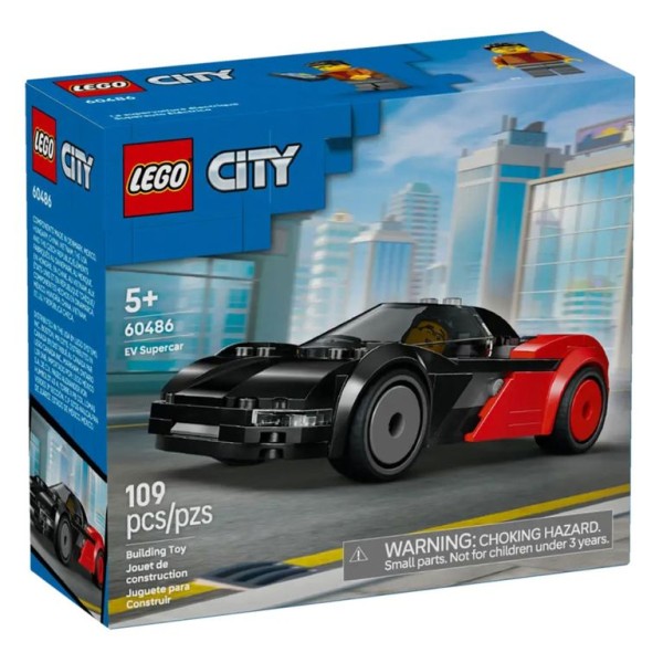 LEGO CITY SUPERCARRO ELETRICO