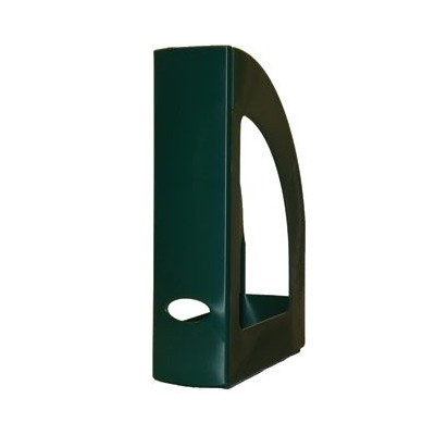 PORTA REVISTAS PLASTICO 320x250x80mm VERDE OPACO