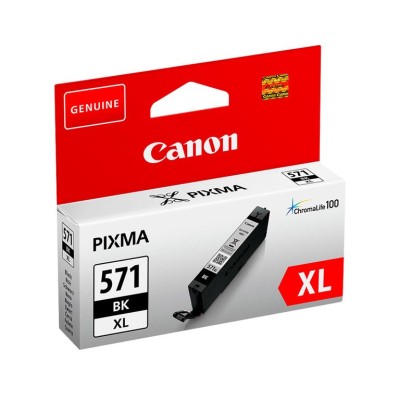 TINTEIRO CANON CLI-571XL PRETO ORIGINAL