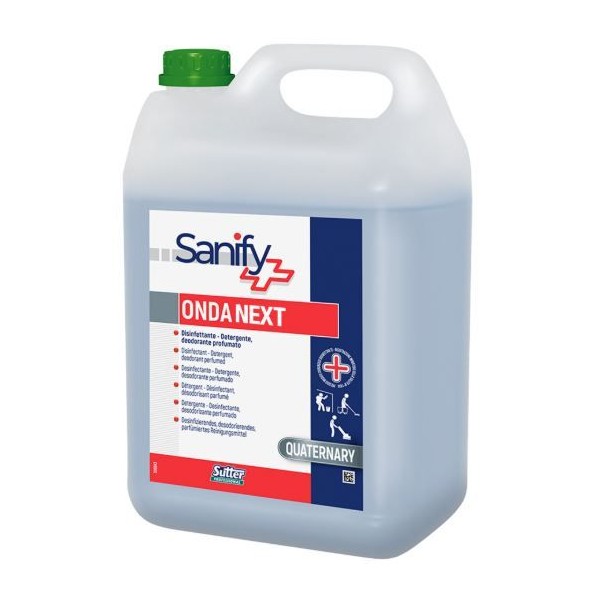 DETERGENTE DESINFETANTE PERFUMADO SUTTER ONDA NEXT 5LT