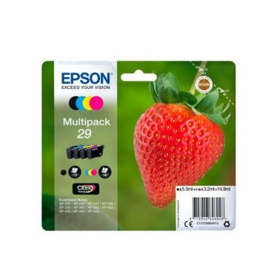 KIT 4 x TINTEIROS EPSON 29XL (BK/C/M/Y) ORIGINAL