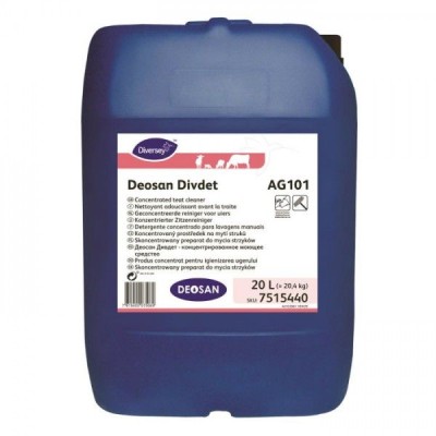 DETERGENTE DIVERSEY DEOSAN DIVDET AG101  20LT