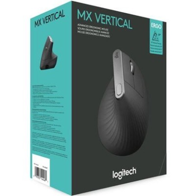 RATO ERGONOMICO LOGITECH MX VERTICAL PRETO S/ FIO