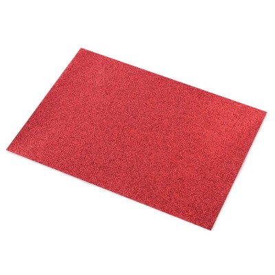 CARTOLINA 50x65cm 330gr. VERMELHO PURPURINA