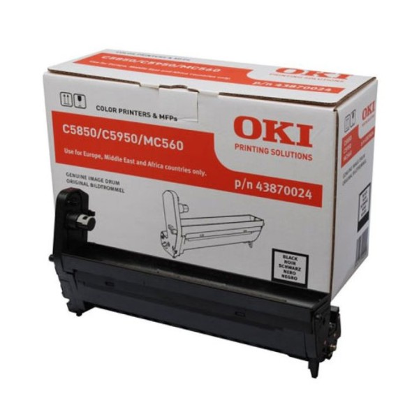 TAMBOR OKI C5850 PRETO ORIGINAL