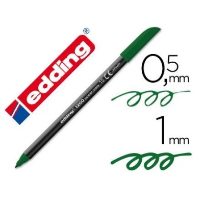 MARCADOR PERMANENTE EDDING 1200 Nº15  VERDE OLIVA